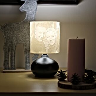Stolní lampa keramická